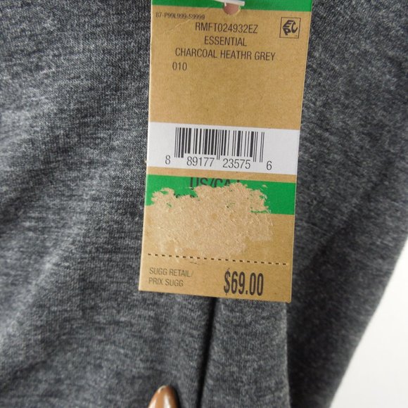 RACHEL ROY Top L NWT $69 Gray Knit Shirt Stretch - Picture 7 of 10